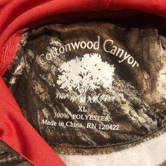 Cottonwood Canyon Pullover Camouflage Hoodie XL - Picture 4 of 5
